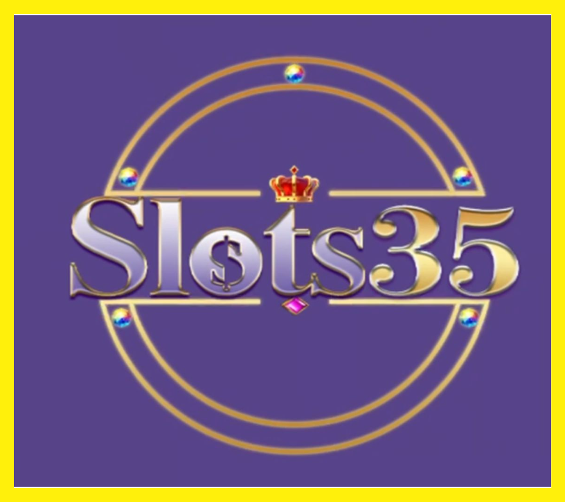 Imagem de exibição do produto SLOTS35 Escrito: "Primeiro depósito de R$ 35 e ganhe um bônus de R$ 15"